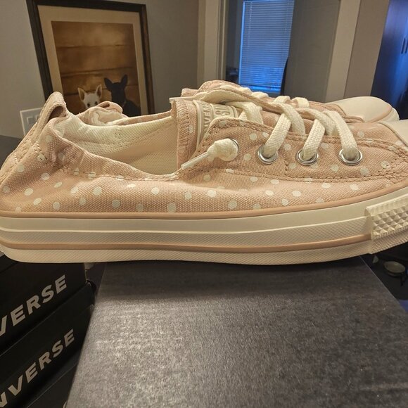 CONVERSE Women's Chuck Taylor All Star Shoreline Slip-on Clay Stretchy Sz 10 NEW - Picture 1 of 12